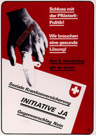 Manifesto per la votazione popolare dell’8 dicembre 1974. Archivio sociale svizzero, Zurigo.