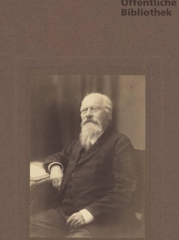 University of Basel, AN VI 67:73: Portrait of Hermann Kinkelin, 1910