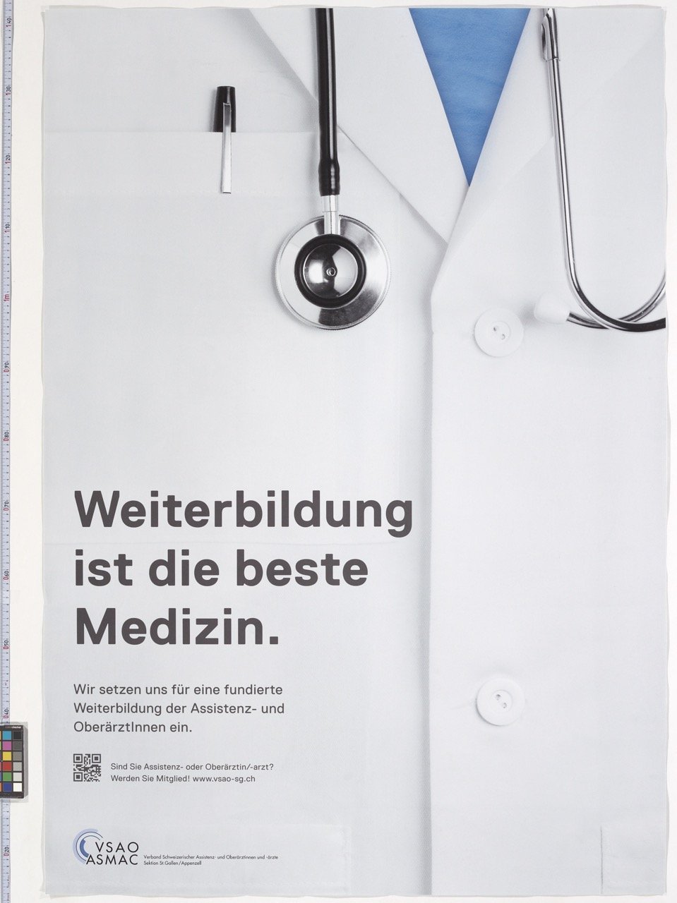 Swiss National Library, Graphic Collection: Poster Collection, image rights: Swiss Association of Resident and Senior Physicians (ASMAC), 2026