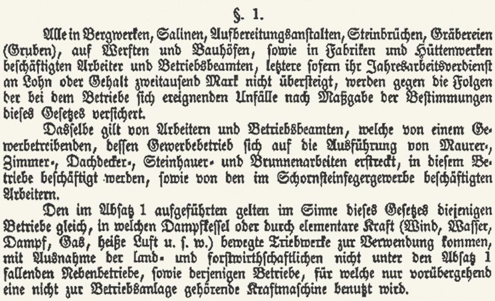 Gazzetta ufficiale dell’Impero tedesco, Reichsgesetzesblatt, 1884. Internet.